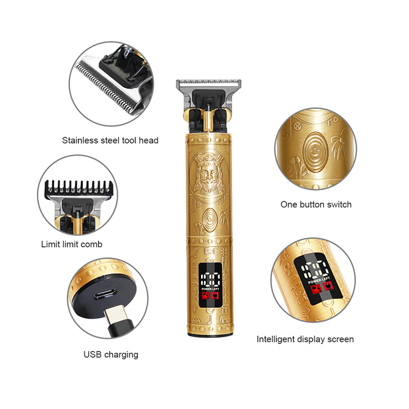 Recortadora de pelo recargable de CC MR-159, cortadora de pelo eléctrica para hombre, uso doméstico