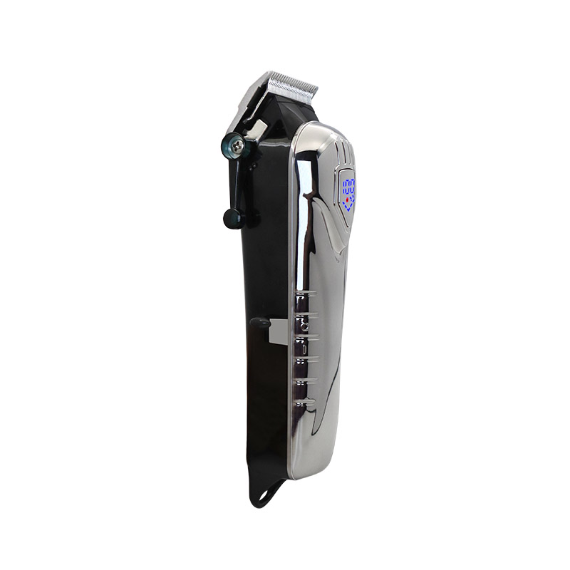 Pantalla digital para cortadora de cabello QR D07C recargable por USB