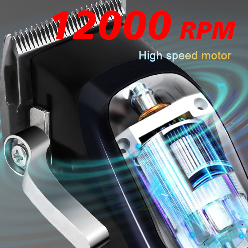 Cortadora de pelo de acero inoxidable descolorido MR-2023 con revestimiento DLC