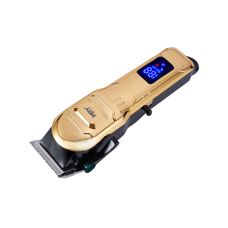 Cortadora de pelo QR 809C, cortadora de acero fino, peines reemplazables