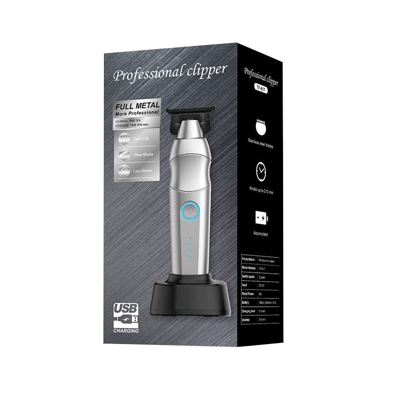 Recortadora de pelo MR-1912 con batería de litio de 1500 mAh, cortapelos de larga duración