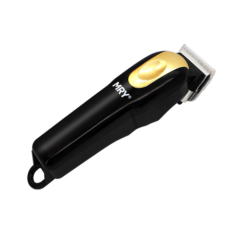 Cortadora de pelo QR 809G de acero fino ajustable por USB