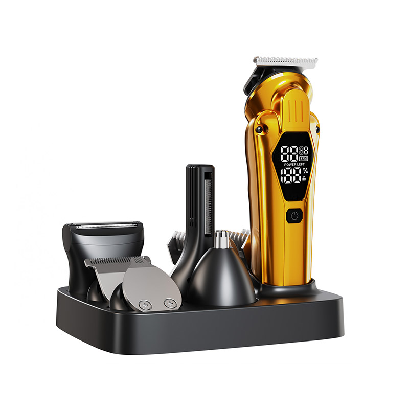 Kit de cortadora de cabello eléctrica MR 6016 6 IN 1 para hombres en casa