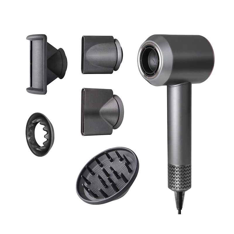 Secador de pelo compacto MR3033 con pantalla LED para viajes y hogar