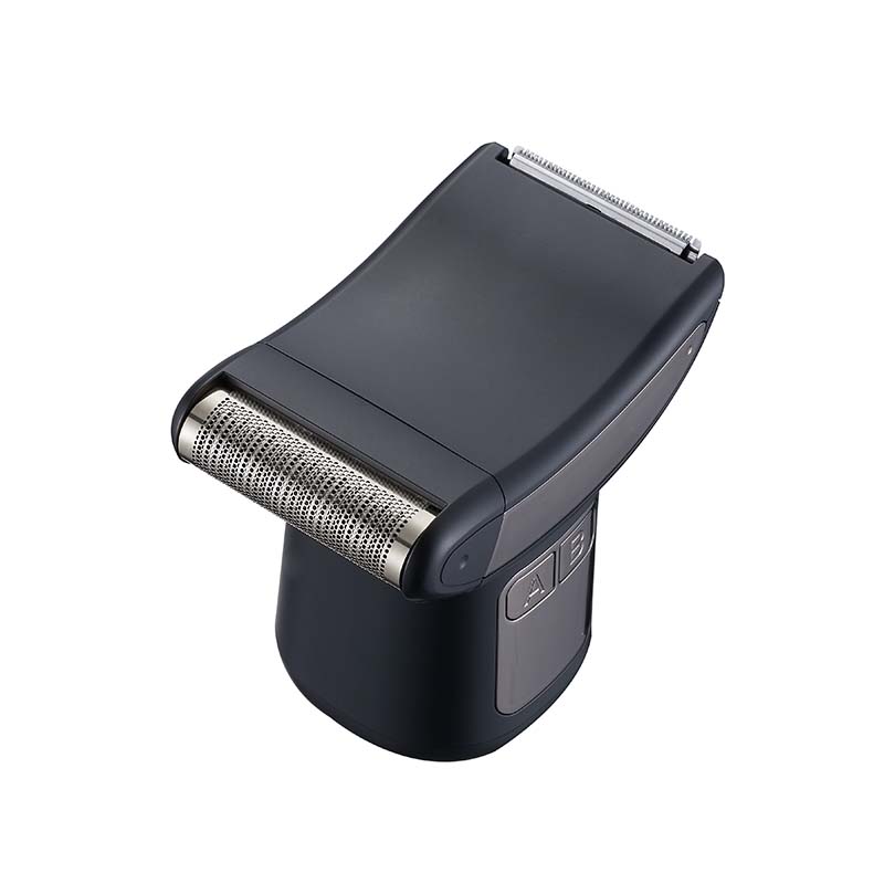 Afeitadora eléctrica de viaje con pantalla LED RQ 9337 e indicador de batería