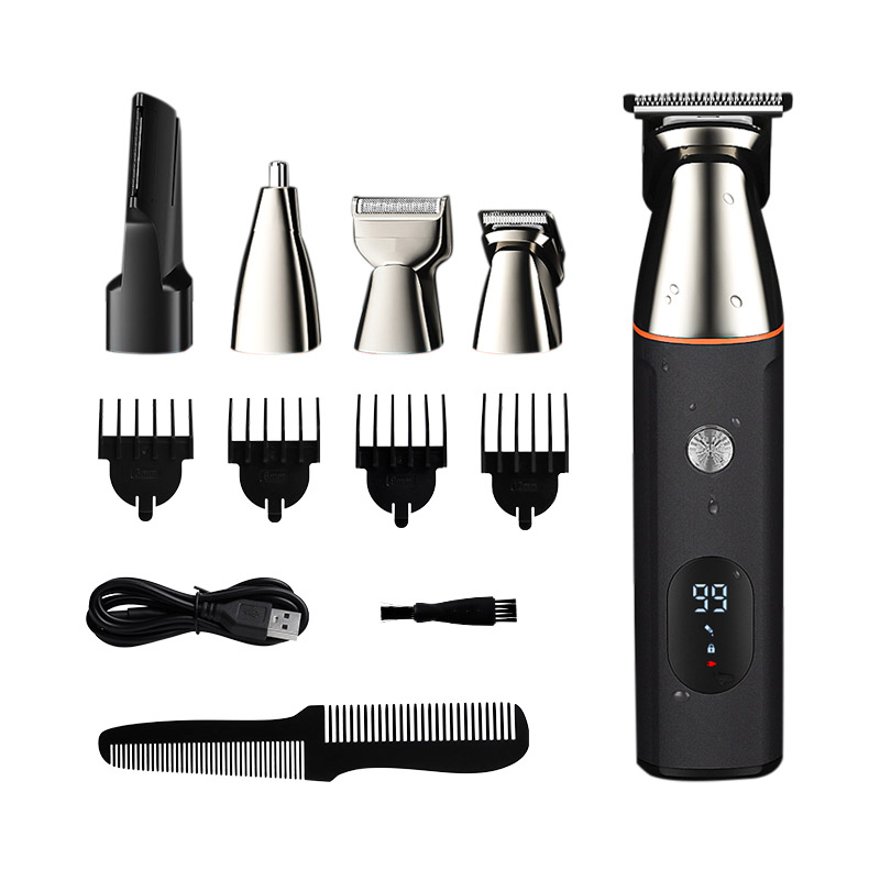 MR 8111 Kit de recortadora de barba y cabello multifunción 5 IN 1