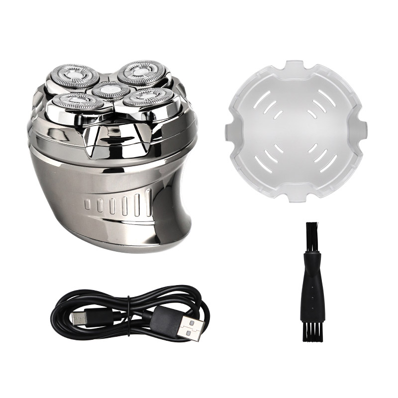 Afeitadora rotativa recargable húmeda y seca RQ-8307 para un afeitado preciso Afeitadora rotativa recargable húmeda y seca RQ-8307 para un afeitado preciso