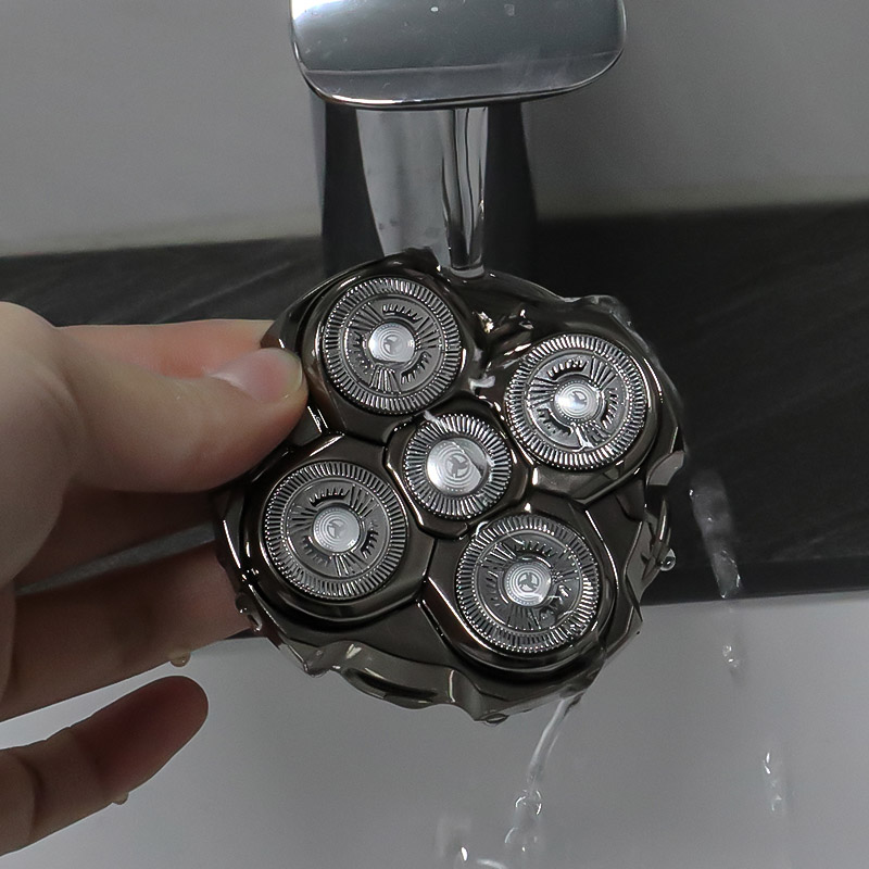 Afeitadora rotativa recargable húmeda y seca RQ-8307 para un afeitado preciso Afeitadora rotativa recargable húmeda y seca RQ-8307 para un afeitado preciso