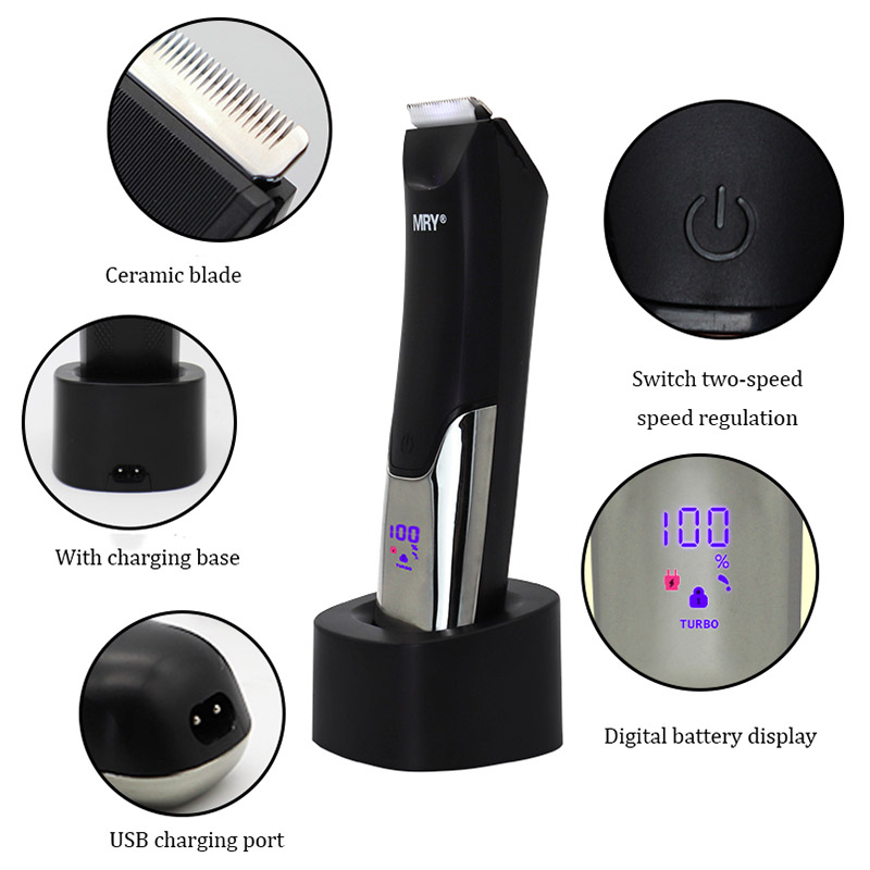 Recortadora corporal impermeable MR606 IPX7 Dispositivo de aseo corporal completo