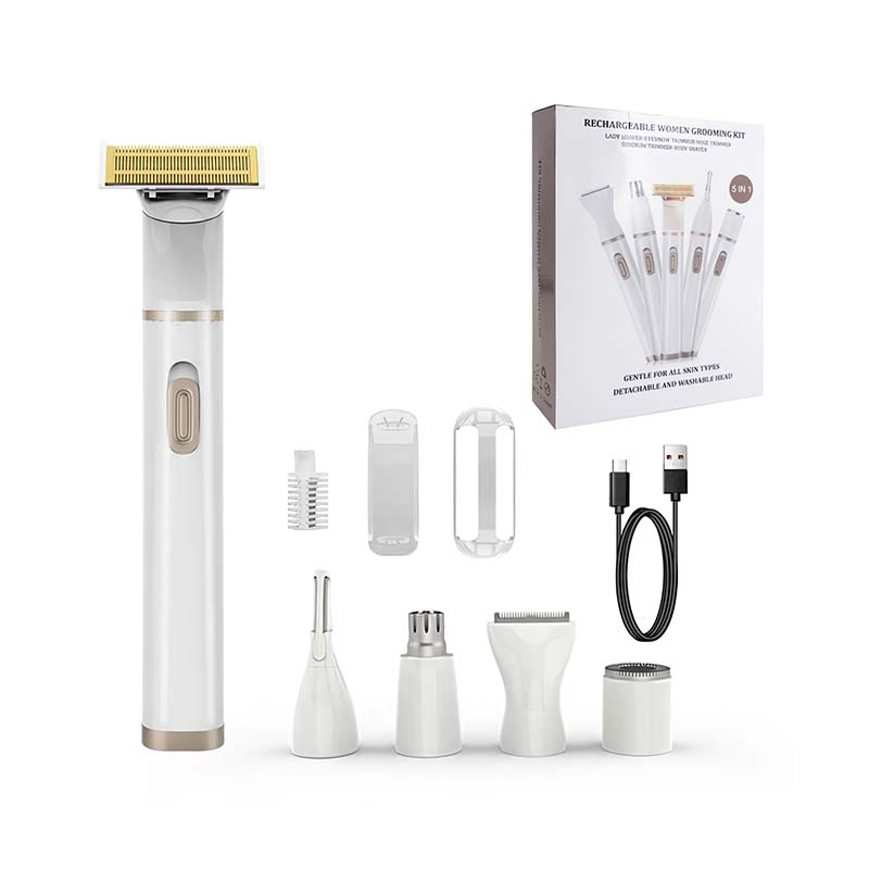 Afeitadora recargable de 4 cabezales para mujer MY219 IPX6