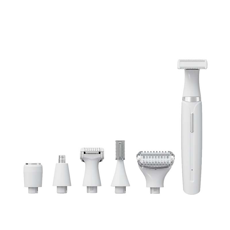 Afeitadora recargable de 6 cabezales para mujer MY717