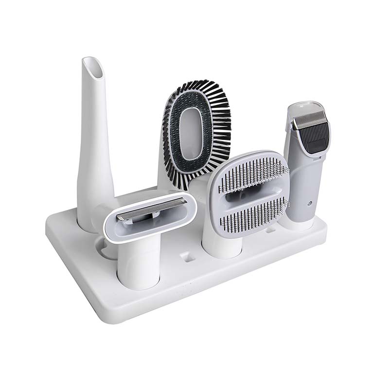 QR-P5507 Recortadora de cabello para mascotas Dispositivo de aseo con taza antipolvo de gran capacidad QR-P5507 Recortadora de cabello para mascotas Dispositivo de aseo con taza antipolvo de gran capacidad