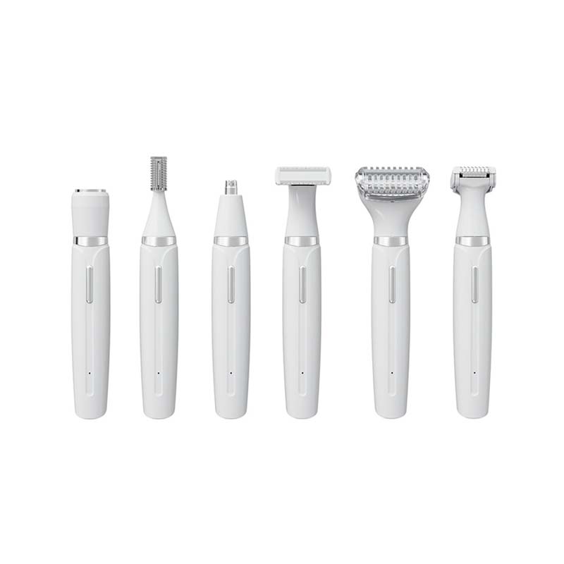 Afeitadora recargable de 6 cabezales para mujer MY717