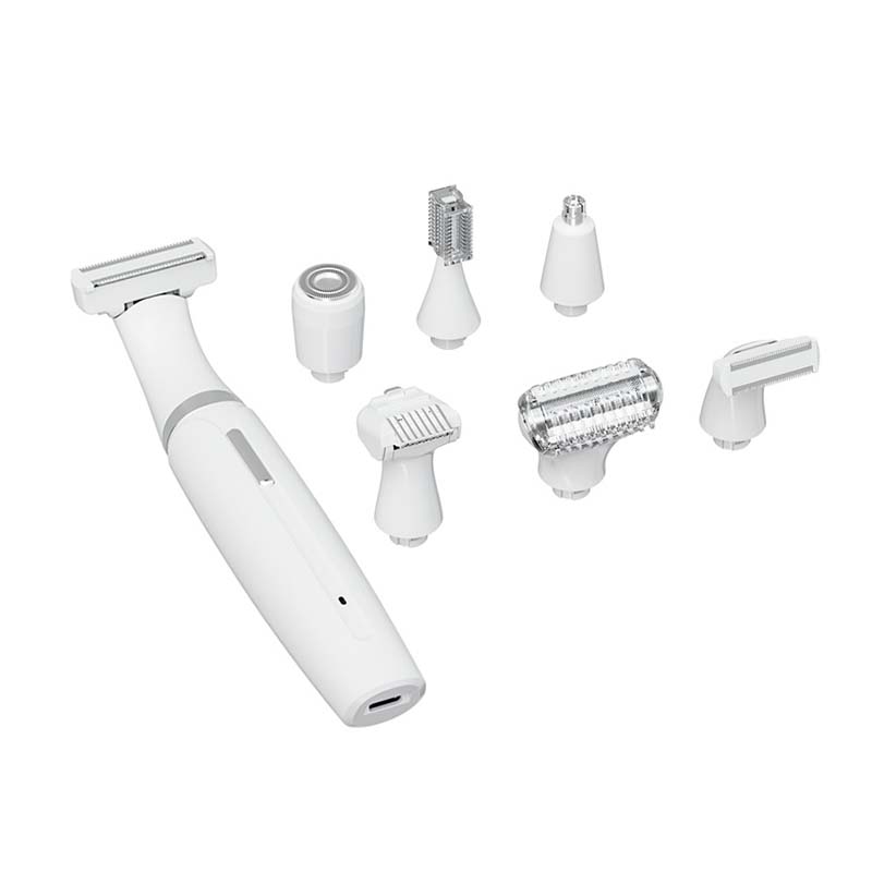 Afeitadora recargable de 6 cabezales para mujer MY717