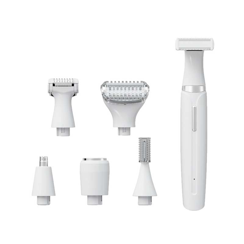 Afeitadora recargable de 6 cabezales para mujer MY717