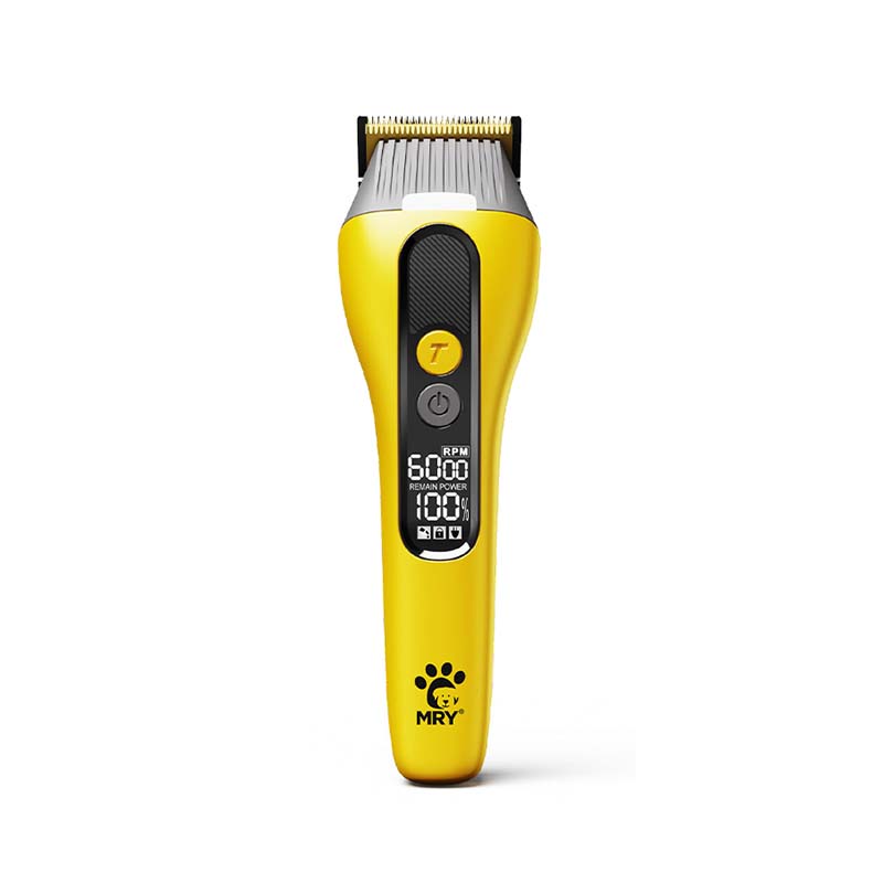 QR-P8196 Cortadora de pelo para mascotas Recortadora ergonómica antideslizante