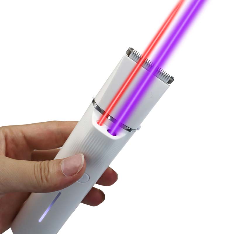 Herramienta de cuidado multifuncional para recortadora de aseo para mascotas seis en uno QR-P8195