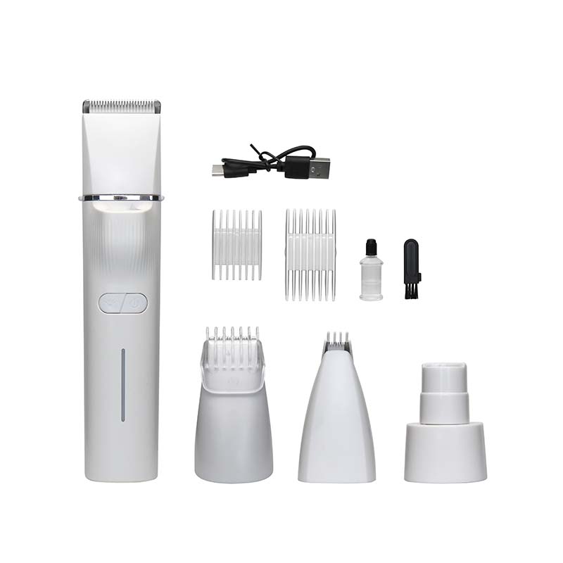 Herramienta de cuidado multifuncional para recortadora de aseo para mascotas seis en uno QR-P8195