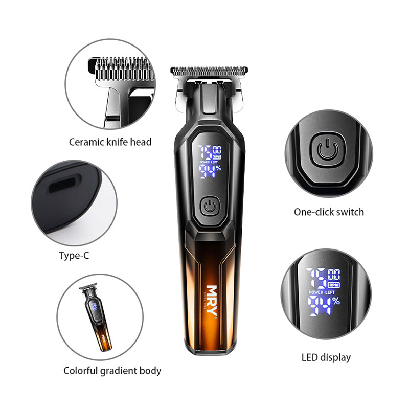 Juego de cortapelos eléctrico profesional MR-180 