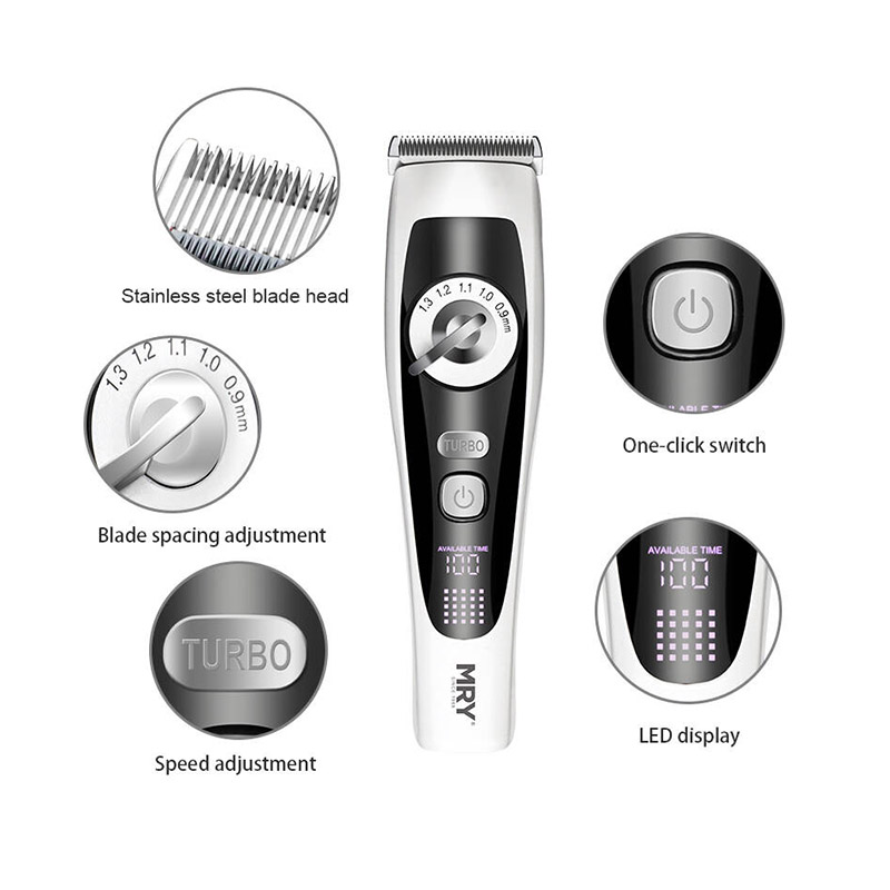 Cortapelos de plástico recargable por USB MR-8135