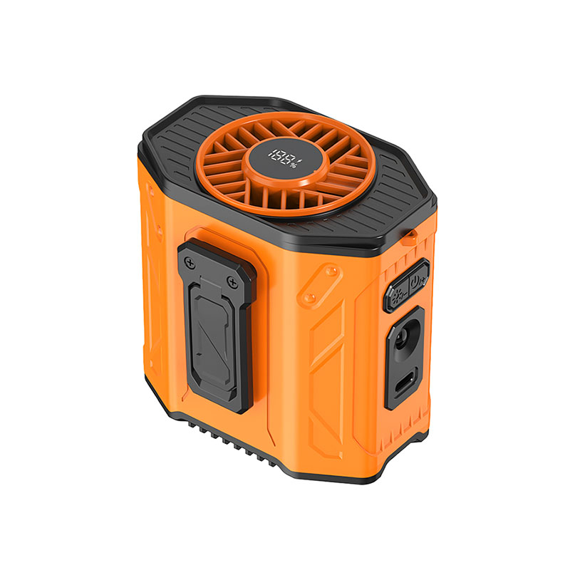 MR-F018 Ventilador de cintura de alta velocidad con iluminación