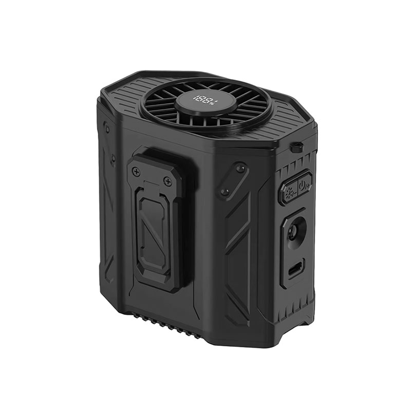 MR-F018 Ventilador de cintura de alta velocidad con iluminación
