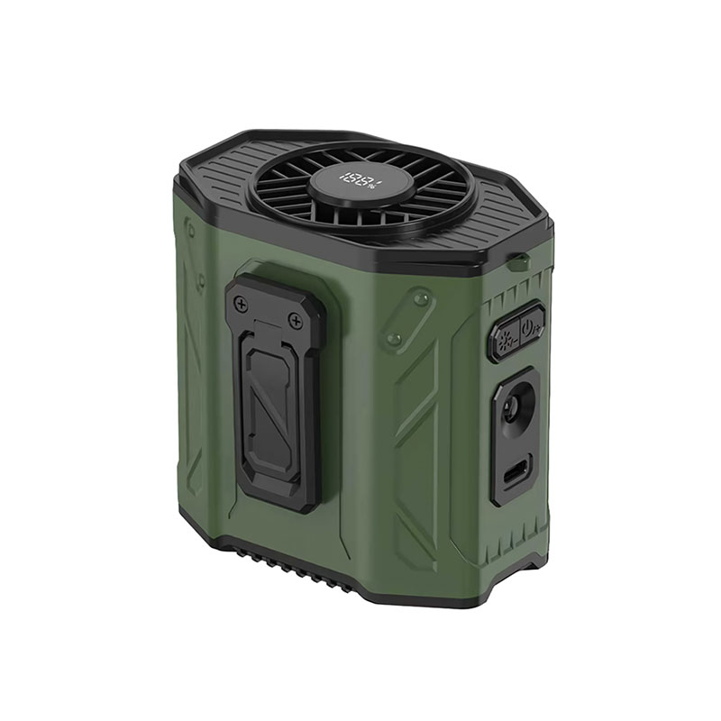 MR-F018 Ventilador de cintura de alta velocidad con iluminación